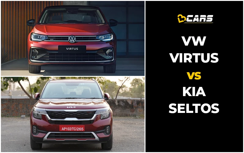 Volkswagen Virtus Vs Kia Seltos